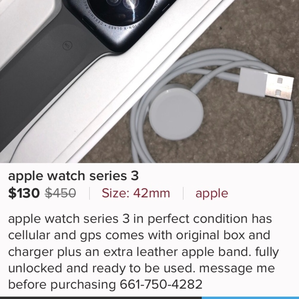 Apple Watch 3 - Picture 2 of 2